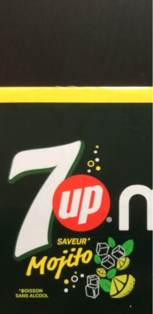 7UP saveur mojito mini cans 8 x 15 cl