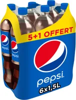 Pepsi 5 x 1,5 L + 1 offerte