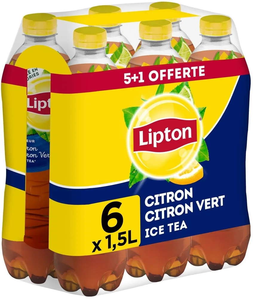 Lipton Ice tea saveur citron Vert