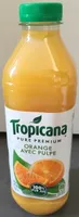 Jus d'orange avec pulpe