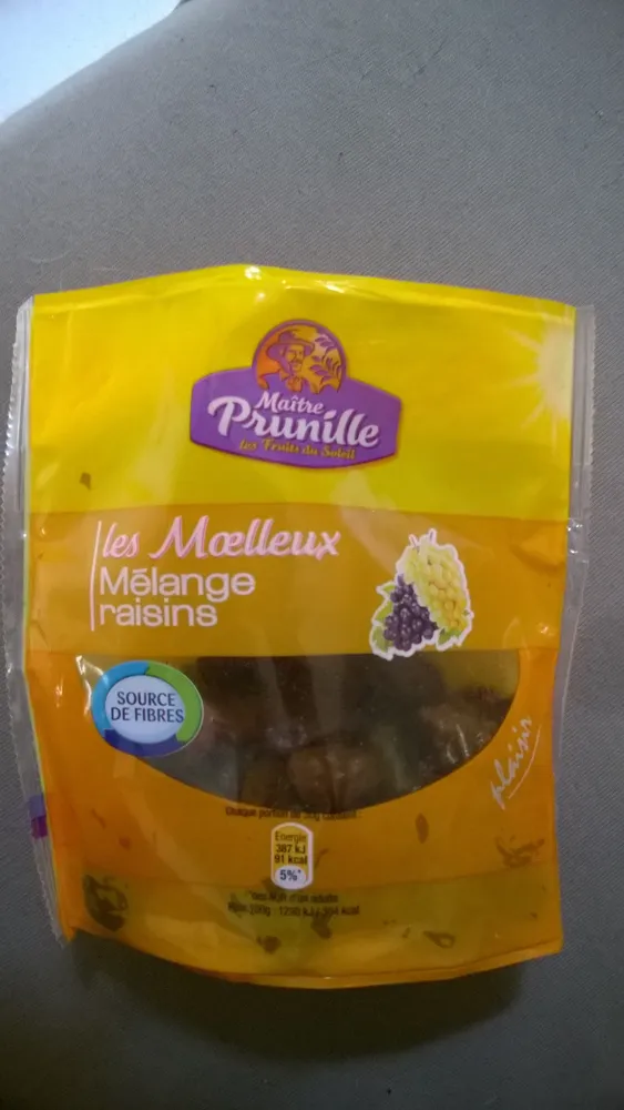 BQ 250G MELANG RAISIN MOELLEUX