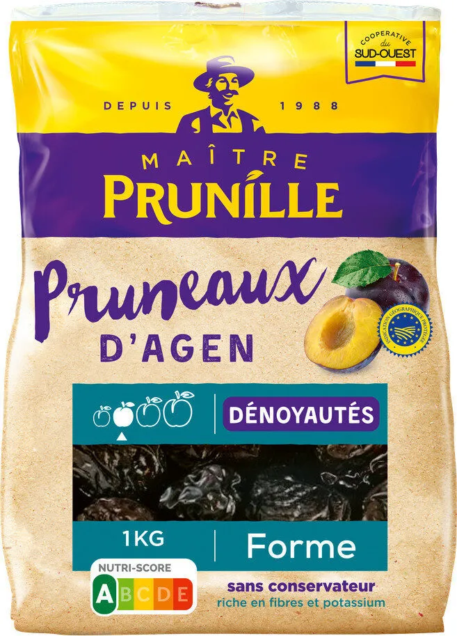 Pruneaux d'agen dénoyautés