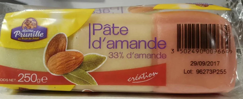 pâte d’amande