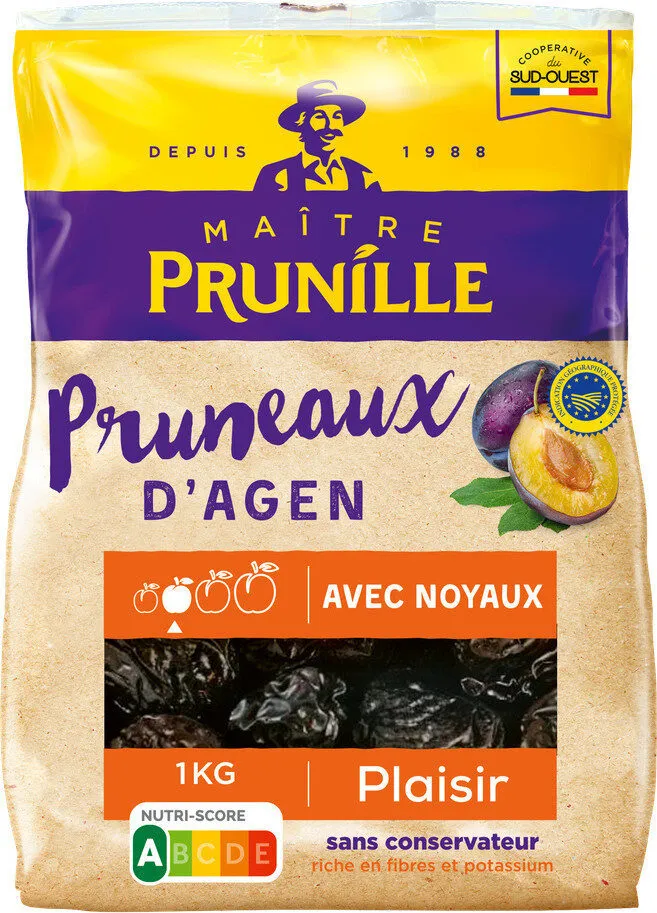 Pruneaux d'agen avec noyaux
