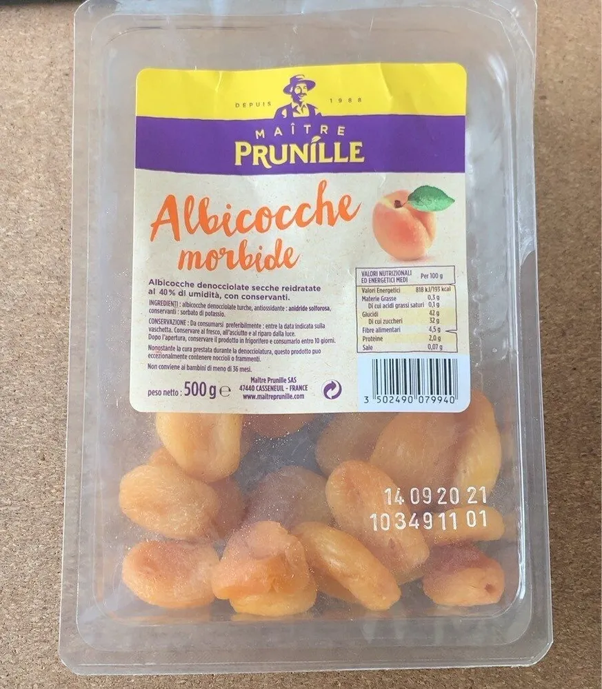 Albicocche morbide