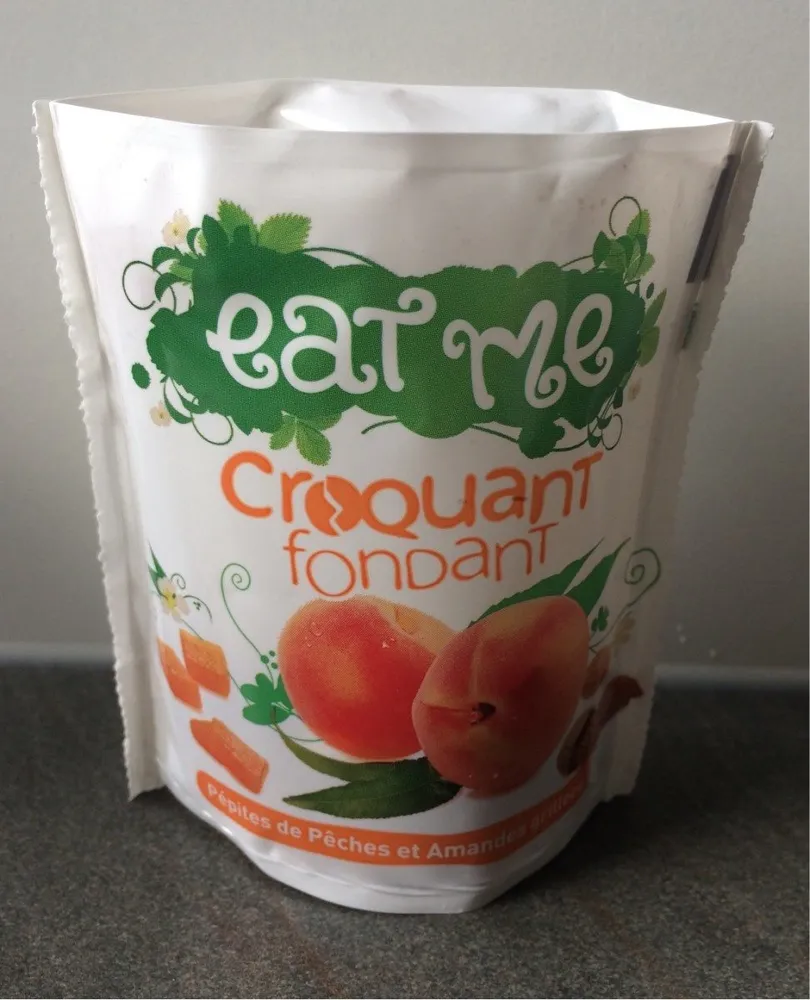 Croquant fondant - Pépite de pêches et amandes grillées