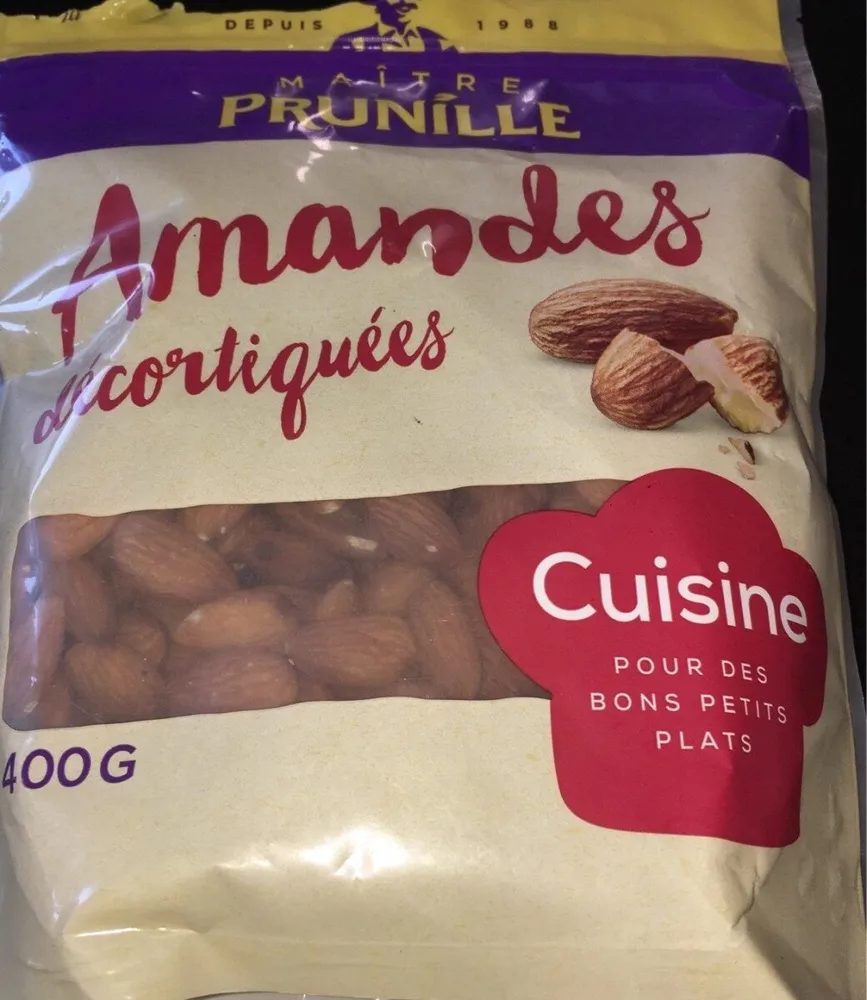 Amandes Décoortiquées