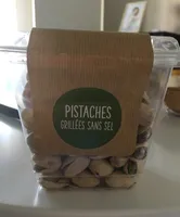 Pistaches grillées sans sel