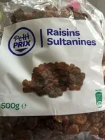 Raisins sultanines