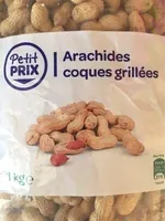 Arachides coques grillées