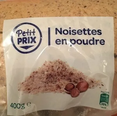 Noisettes en poudre