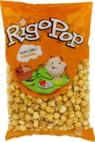 Pop corn mushroom caramel