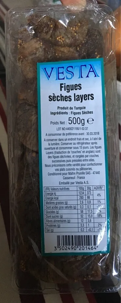 Figues sèches Layers