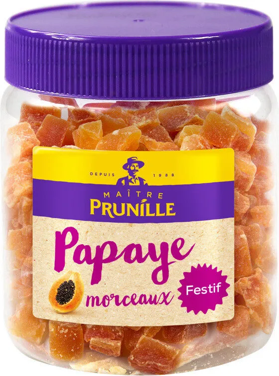 Papayes en morceaux