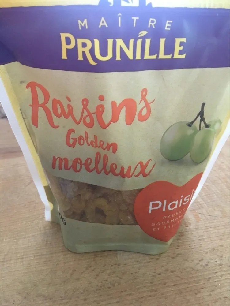 Raisins golden moelleux