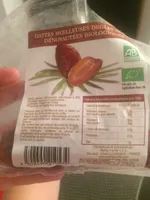 Dattes moelleuses deglet nour, dénoyautées biologiques