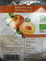 Abricot secs biologiques
