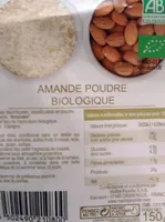 Amandes poudre biologique