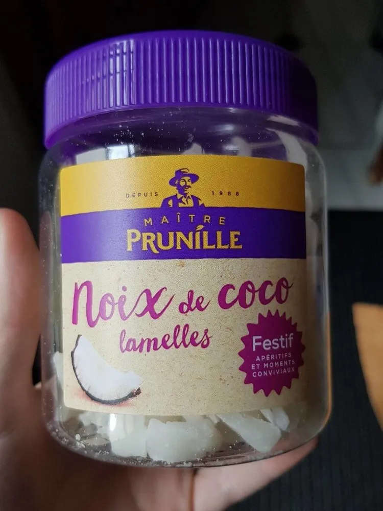Lamelles de noix de coco