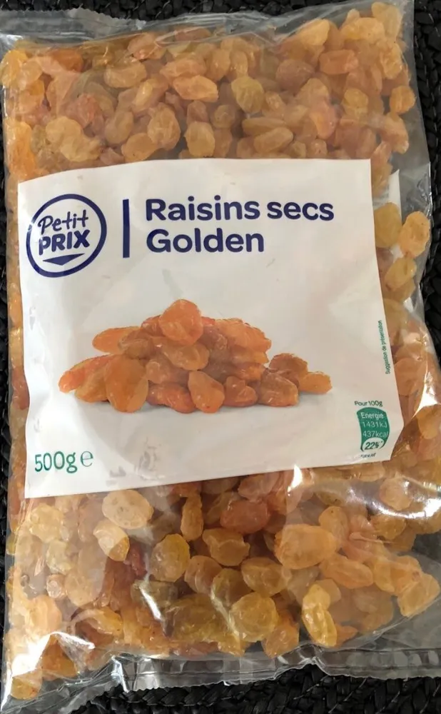 Raisins secs Golden