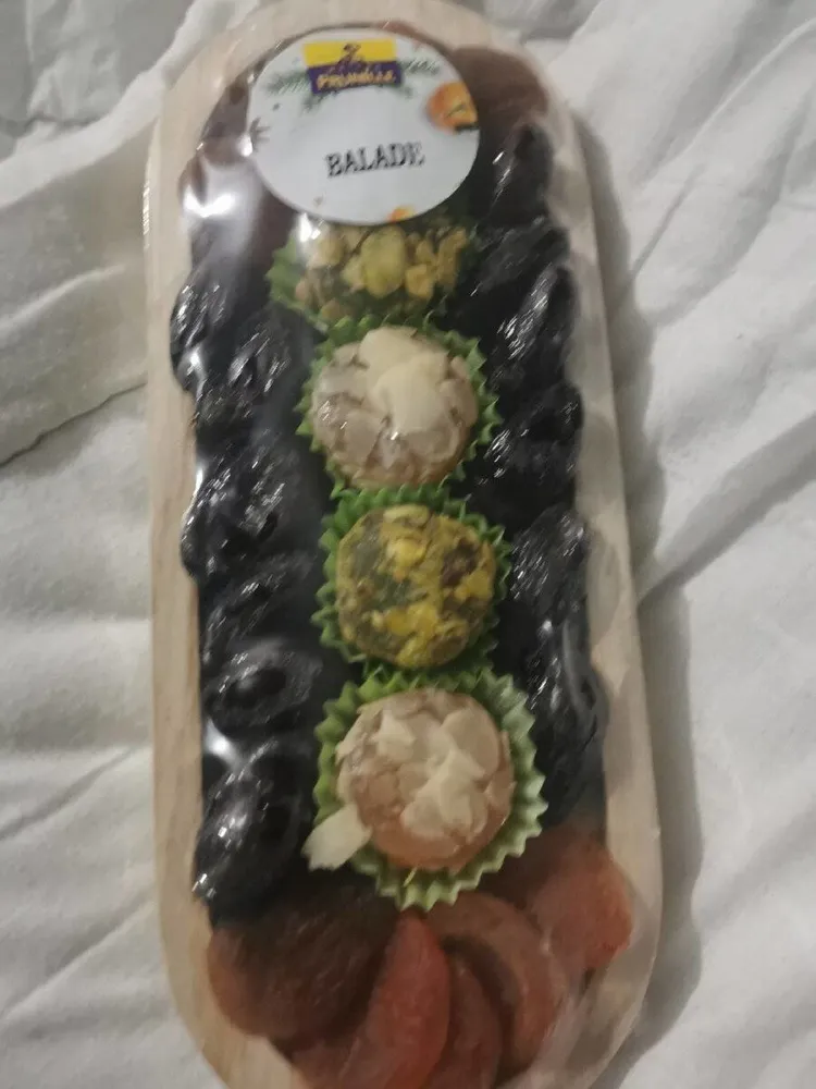 Assortiment de fruit sec et lokoums