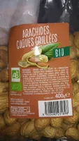 Arachides coques grillés