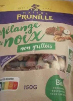 Mélange de noix non grillées