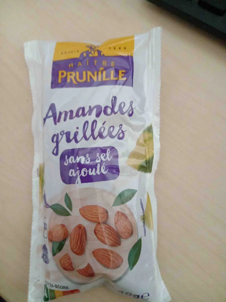 Amandes grillées sans sel ajouté