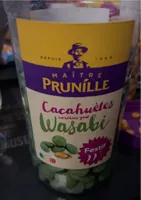 Cacahuètes enrobées goût Wasabi