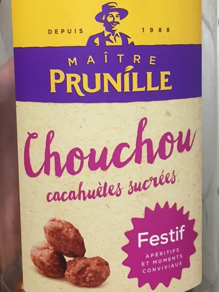 Chouchou - cacahuetes sucrees