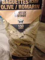Baguettes apero olive romarin