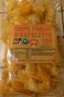 Chips piment d'espelette