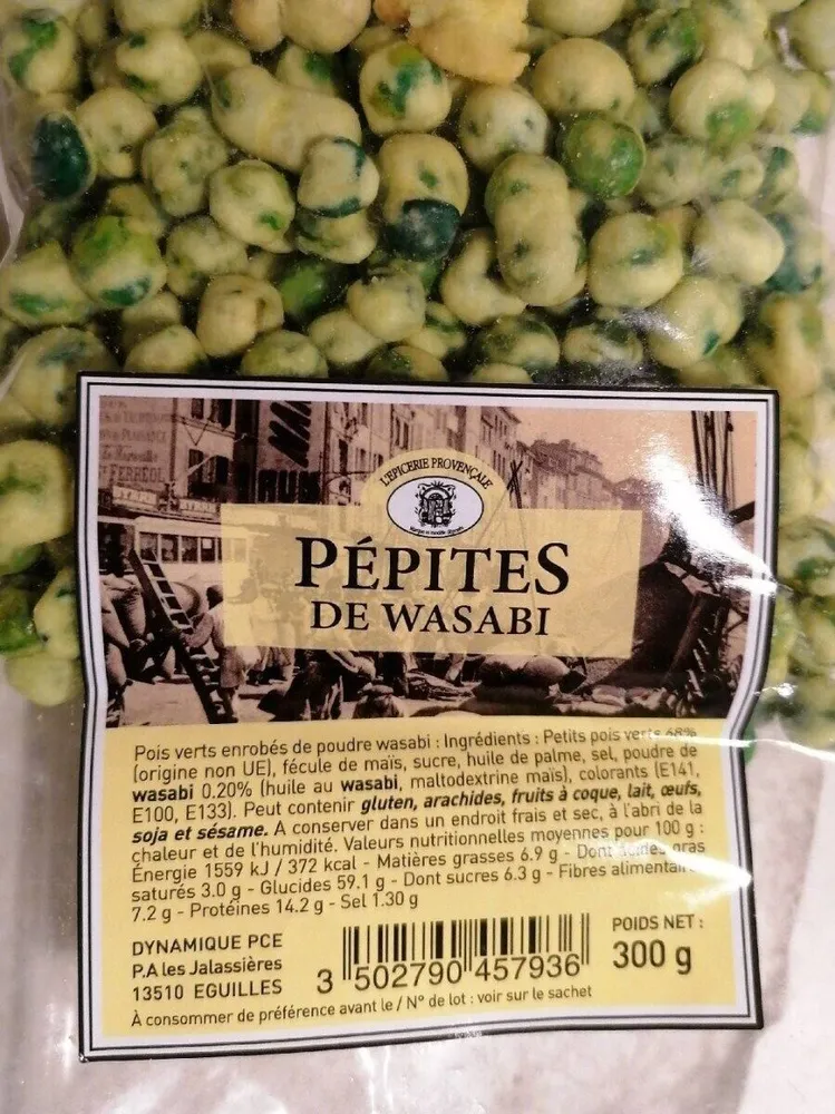 Pépites de wasabi