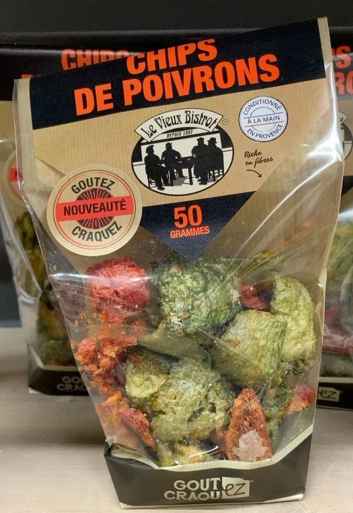 Chips de poivrons