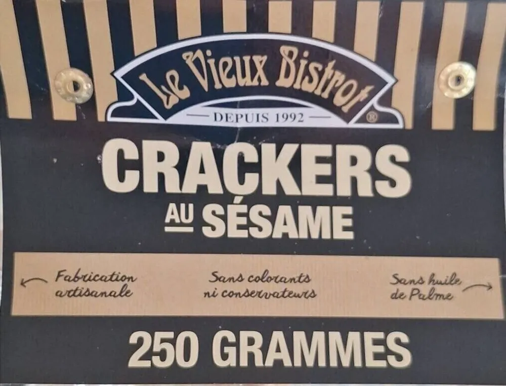 CRACKERS AU SÉSAME