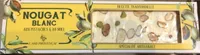 Nougat blanc - Pistache & Miel