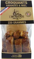 Croquants amandes & miel
