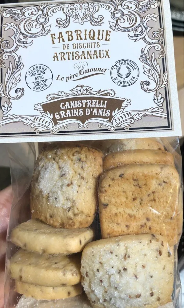 Canistrelli grains d'anis