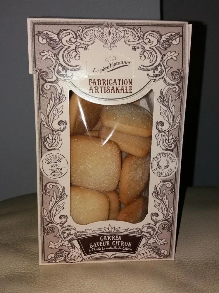 Carrès saveur citron