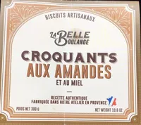 Croquants aux amandes et au miel