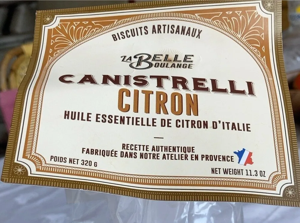 Canistrelli au citron