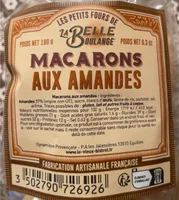 Macarons aux amandes