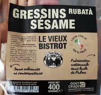 Gressins sésame