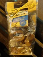 Caramels délicieux au beurre salé de camargue