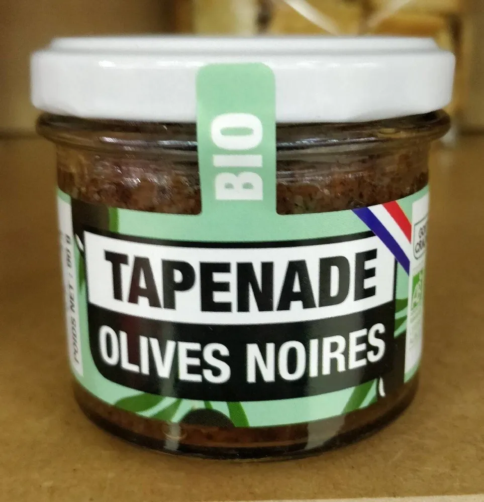Tapenade olive noire bio