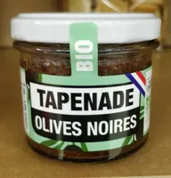Tapenade olive noire bio