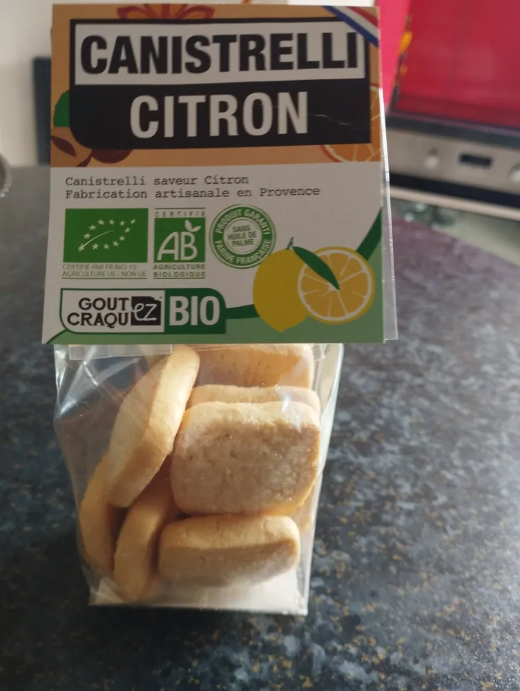 Canistrelli citron