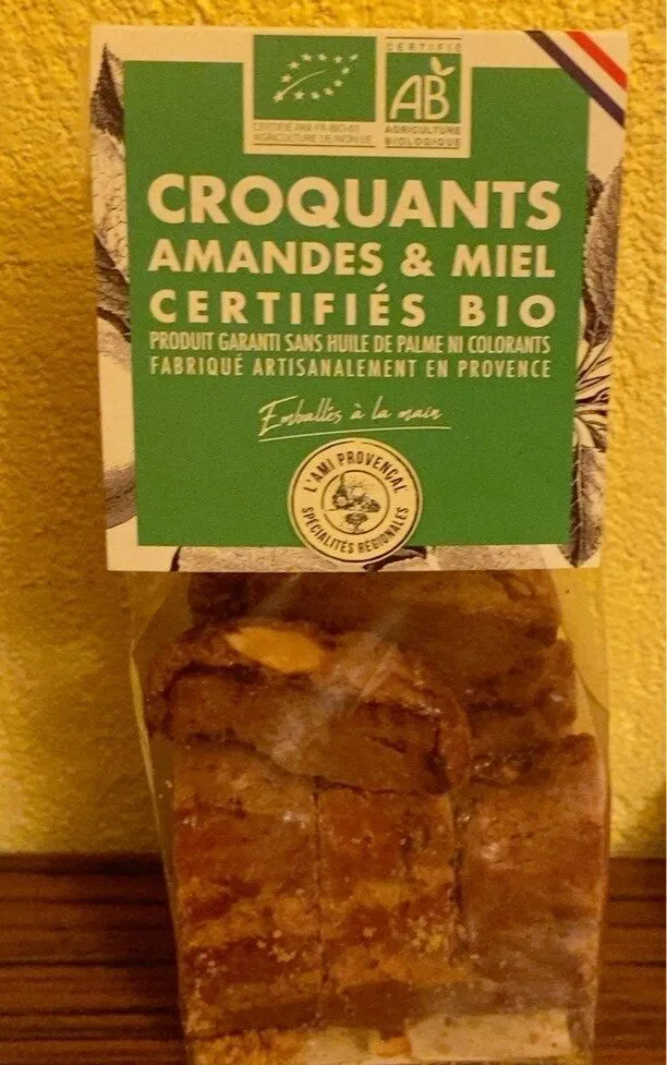 Croquants amandes et miel