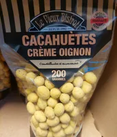 Cacahuète crème oignon
