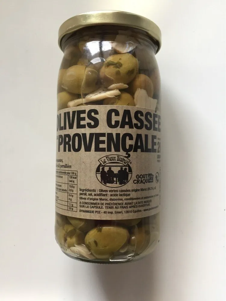 Olives cassées à la provençale